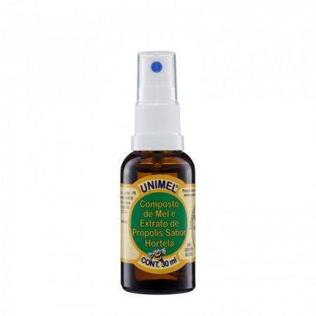 Spray Composto de Mel e Própolis - Sabor Hortelã 30ML